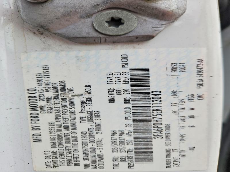 Aukcja sprzedaży 2014 Ford Fusion, vin: 3FA6P0H75ER113043, numer aukcji: 52051736