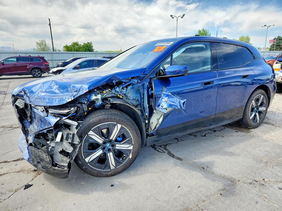 2025 Bmw Ix მანქანა იყიდება აუქციონზე, vin: WB523CF08SCU58827, აუქციონის ნომერი: 53281886