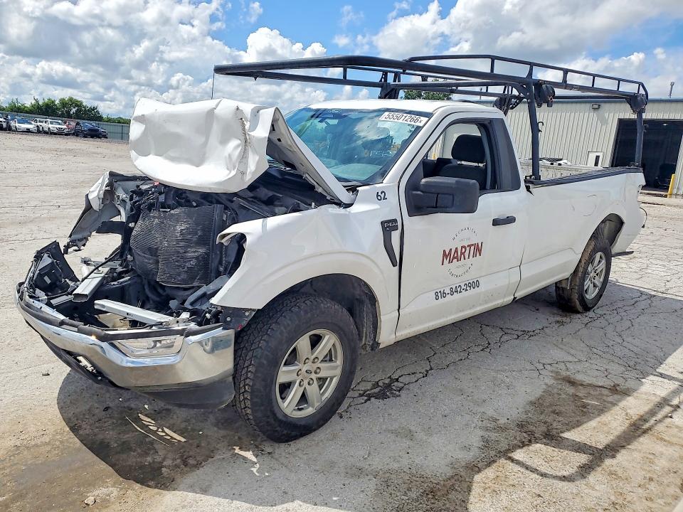 Auction sale of the 2021 Ford F150, vin: 1FTMF1CB5MKE47744, lot number: 55501266