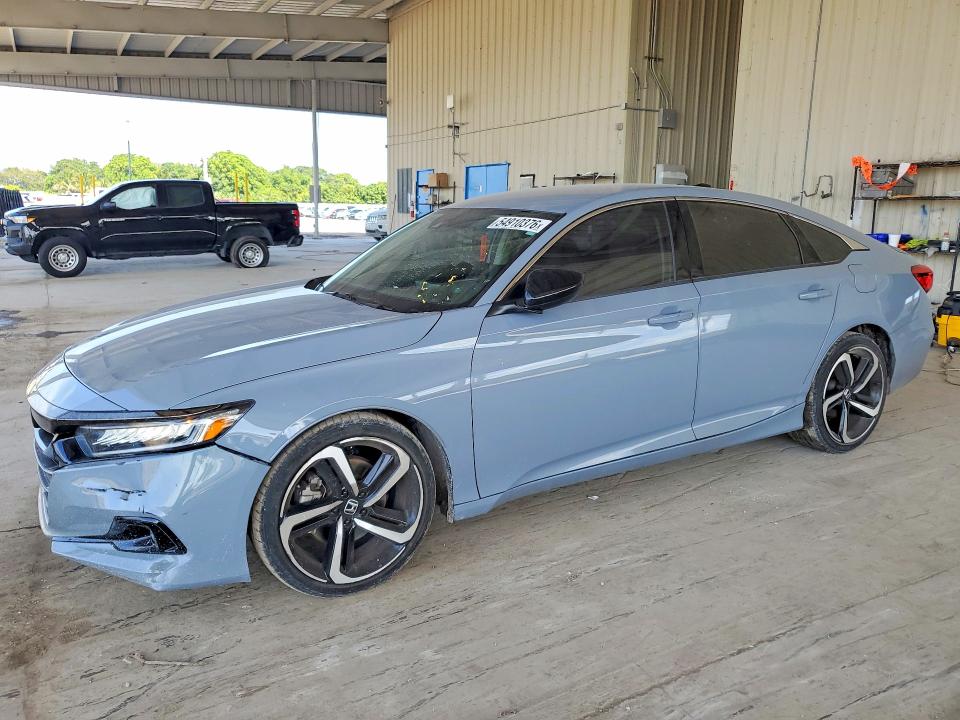 54910376 :رقم المزاد ، 1HGCV1F47NA096162 vin ، 2022 Honda Accord مزاد بيع