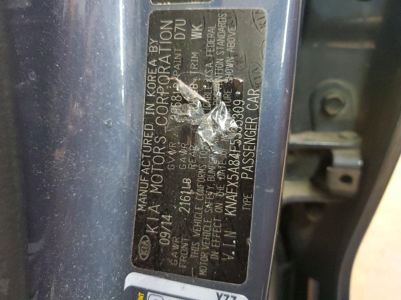 2015 Kia Forte მანქანა იყიდება აუქციონზე, vin: KNAFX5A84F5335309, აუქციონის ნომერი: 53194326