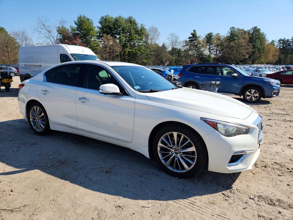 52156886 :رقم المزاد ، JN1EV7BR5NM341134 vin ، 2022 Infiniti Q50 مزاد بيع