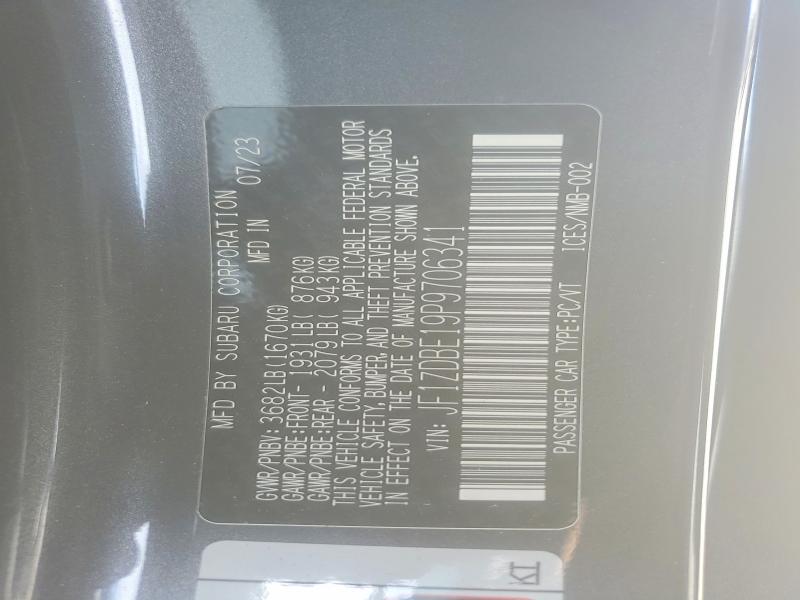 Продаж на аукціоні авто 2023 Subaru Brz, vin: JF1ZDBE19P9706341, номер лоту: 54019726