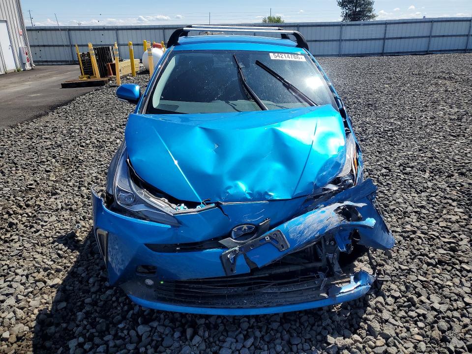 54214786 :رقم المزاد ، JTDL9RFU6L3020533 vin ، 2020 Toyota Prius مزاد بيع