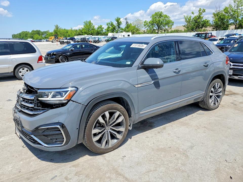 51819636 :رقم المزاد ، 1V2FE2CA8MC201899 vin ، 2021 Volkswagen Atlas Cross Sport مزاد بيع
