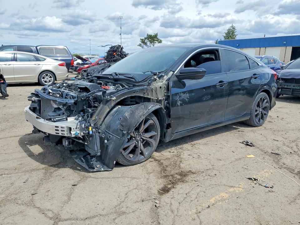 Auction sale of the 2020 Honda Civic, vin: 19XFC2F89LE009754, lot number: 52571206