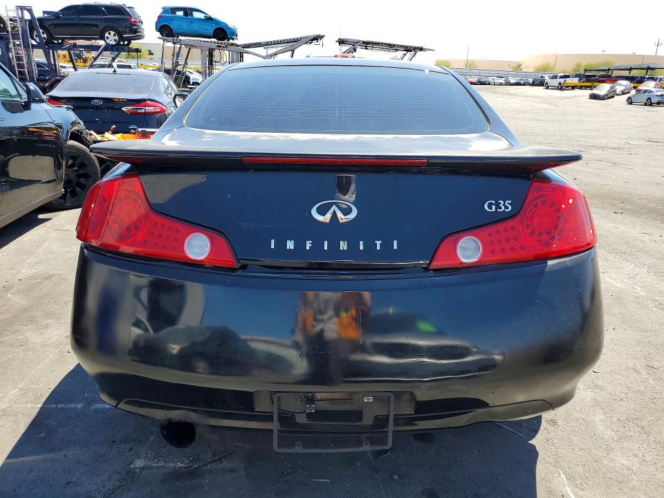 2006 Infiniti G35 მანქანა იყიდება აუქციონზე, vin: JNKCV54E66M707119, აუქციონის ნომერი: 52900626