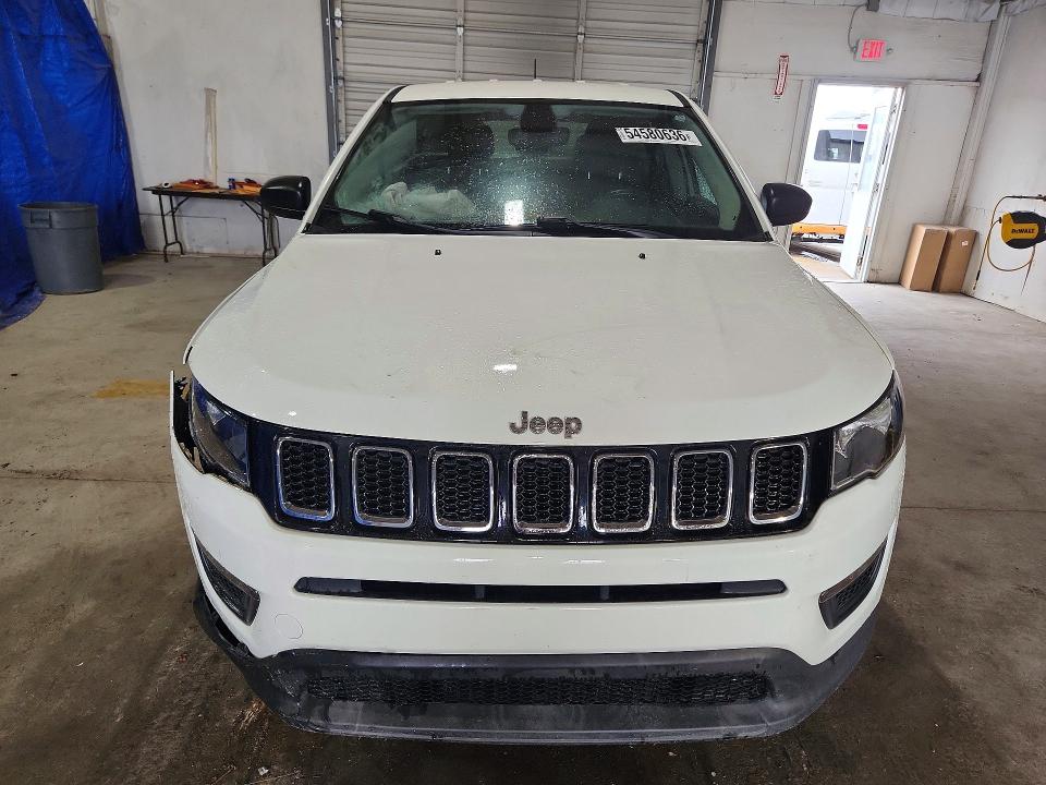 54580636 :رقم المزاد ، 3C4NJDAB4MT555343 vin ، 2021 Jeep Compass مزاد بيع