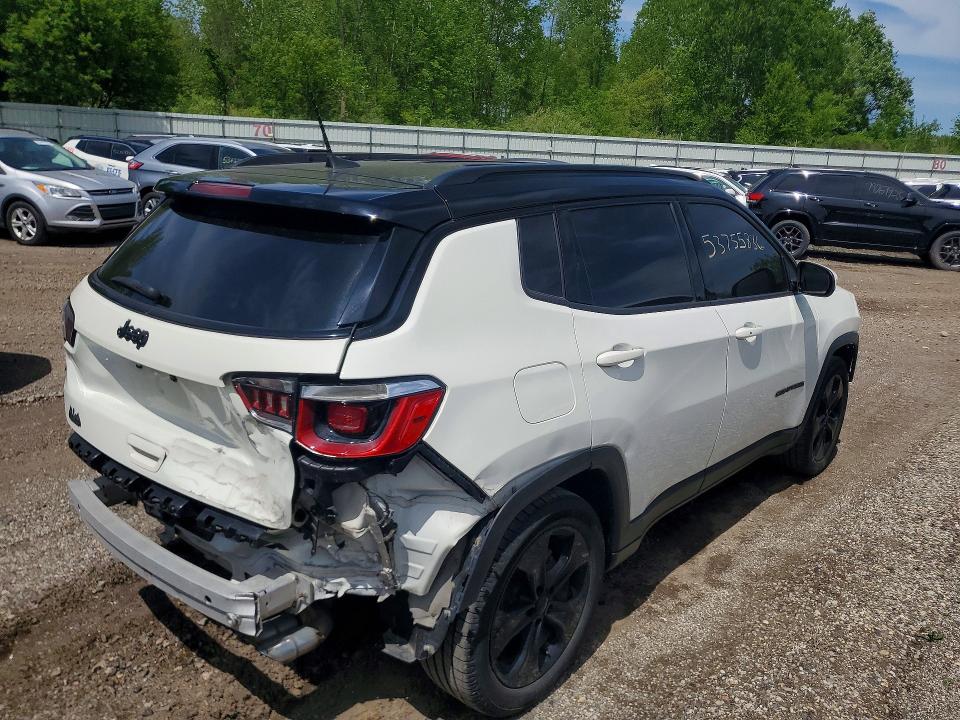 53755836 :رقم المزاد ، 3C4NJCBB6KT615466 vin ، 2019 Jeep Compass مزاد بيع