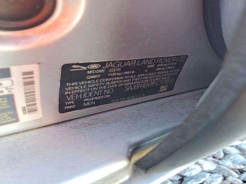Продаж на аукціоні авто 2017 Jaguar Xf, vin: SAJBR4BVXHCY26591, номер лоту: 53949516