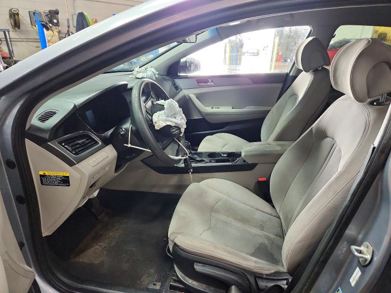 2017 Hyundai Sonata მანქანა იყიდება აუქციონზე, vin: 5NPE24AF5HH460733, აუქციონის ნომერი: 52190446
