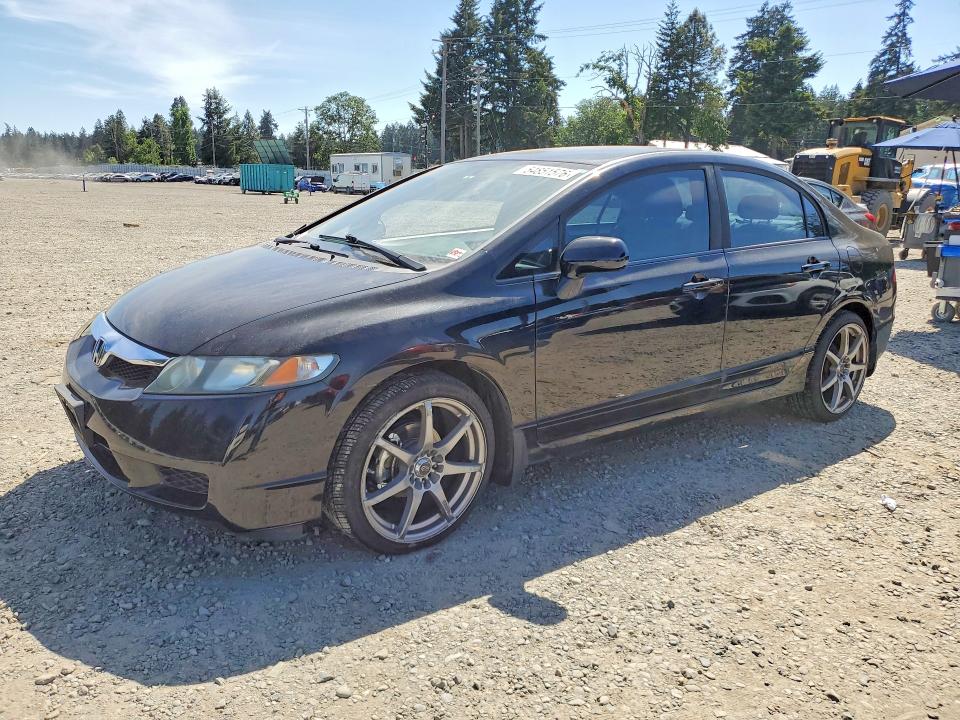 54851576 :رقم المزاد ، 19XFA165X9E027386 vin ، 2009 Honda Civic مزاد بيع