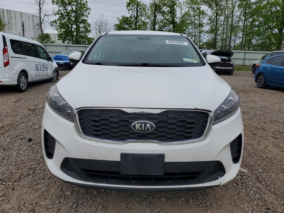 52654886 :رقم المزاد ، 5XYPG4A31KG510137 vin ، 2019 Kia Sorento مزاد بيع