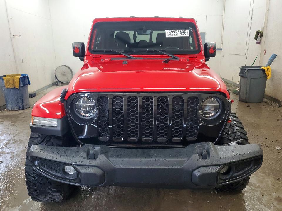 52251496 :رقم المزاد ، 1C6HJTAG4ML570852 vin ، 2021 Jeep Gladiator مزاد بيع