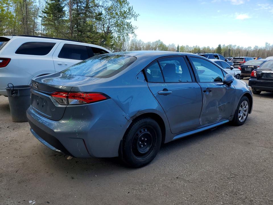 52512106 :رقم المزاد ، 5YFBPRBE9LP092138 vin ، 2020 Toyota Corolla مزاد بيع