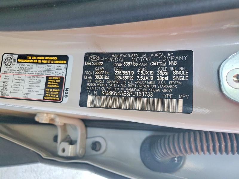 54123246 :رقم المزاد ، KM8KN4AE8PU163733 vin ، 2023 Hyundai Ioniq 5 مزاد بيع