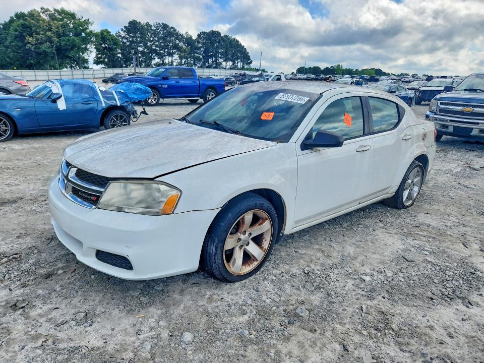 52937256 :رقم المزاد ، 1C3CDZAB5DN771072 vin ، 2013 Dodge Avenger مزاد بيع