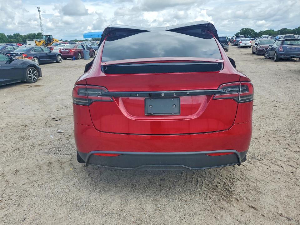 2025 Tesla Model X მანქანა იყიდება აუქციონზე, vin: 7SAXCAE57SF465558, აუქციონის ნომერი: 54955436