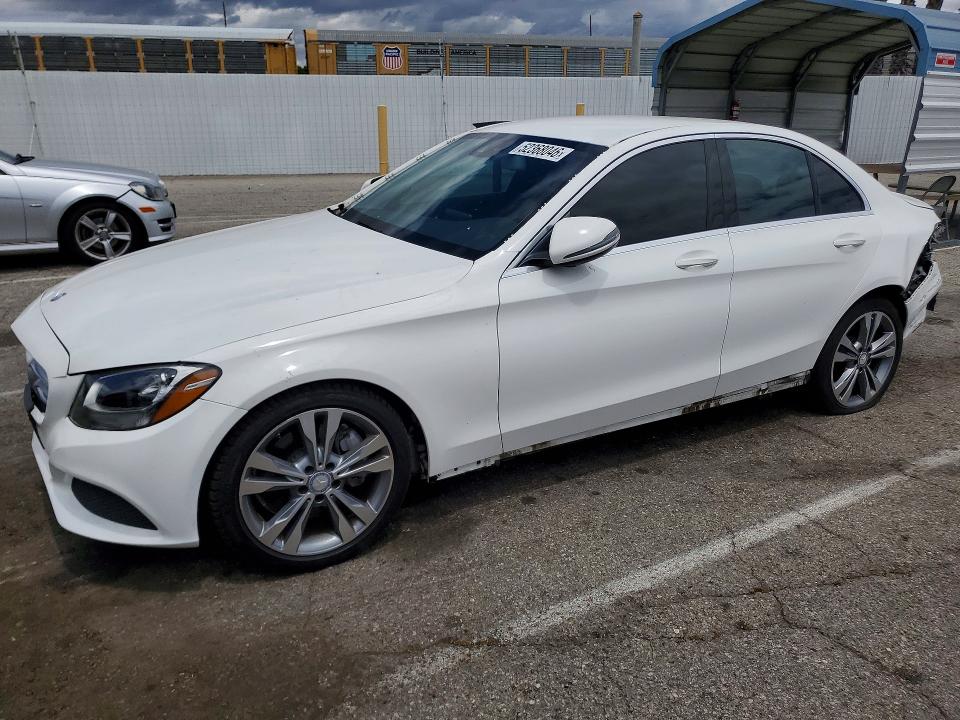 2017 Mercedes-benz C მანქანა იყიდება აუქციონზე, vin: 55SWF4JB9HU198704, აუქციონის ნომერი: 52368046