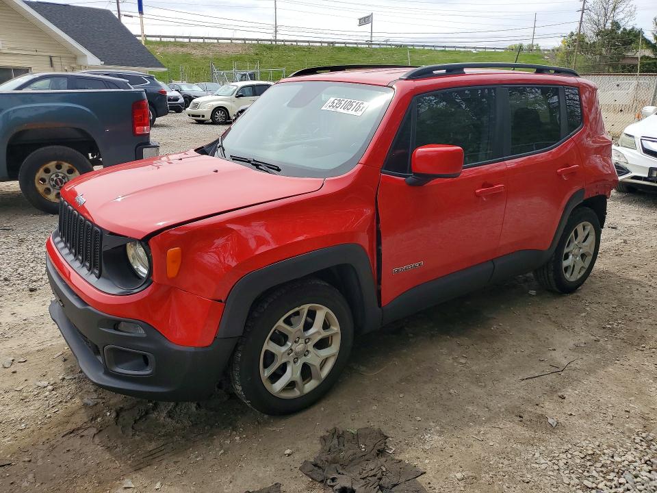 Aukcja sprzedaży 2018 Jeep Renegade, vin: ZACCJABB6JPJ43493, numer aukcji: 53510516