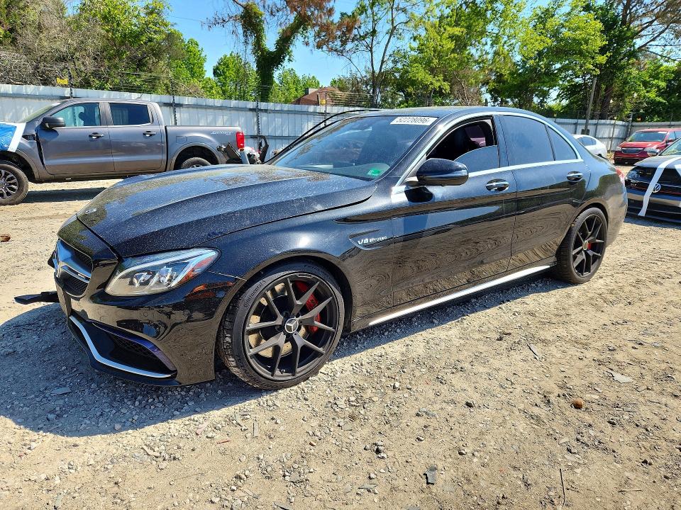 2018 Mercedes-benz C მანქანა იყიდება აუქციონზე, vin: 55SWF8HB9JU246771, აუქციონის ნომერი: 52228096