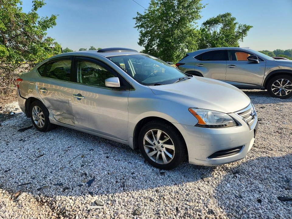 2015 Nissan Sentra მანქანა იყიდება აუქციონზე, vin: 3N1AB7APXFY218998, აუქციონის ნომერი: 53404066