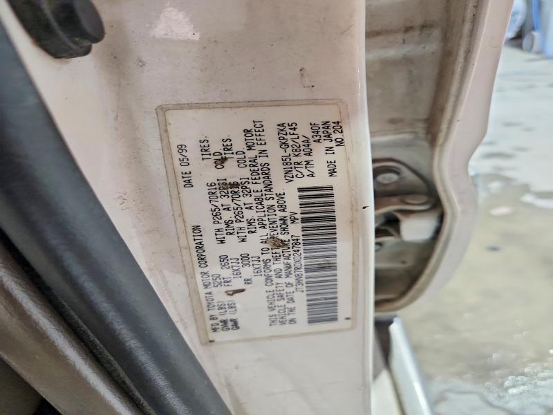 Продажа на аукционе авто 1999 Toyota 4runner, vin: JT3HN87R0X0247847, номер лота: 52100616
