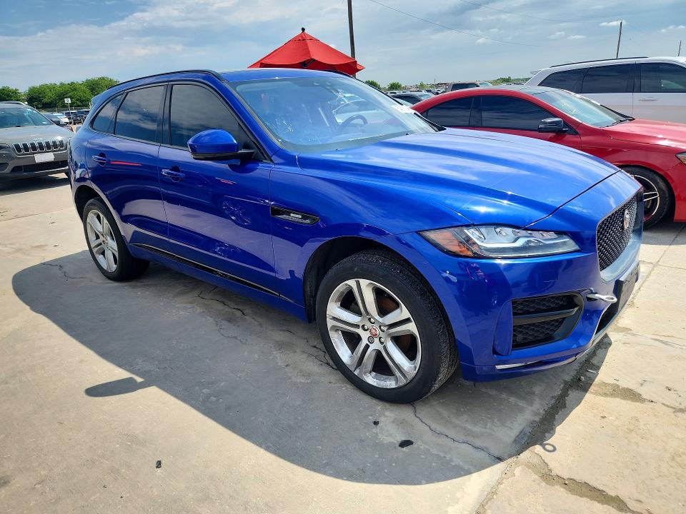 54895726 :رقم المزاد ، SADCL2FN0JA240295 vin ، 2018 Jaguar F-pace مزاد بيع