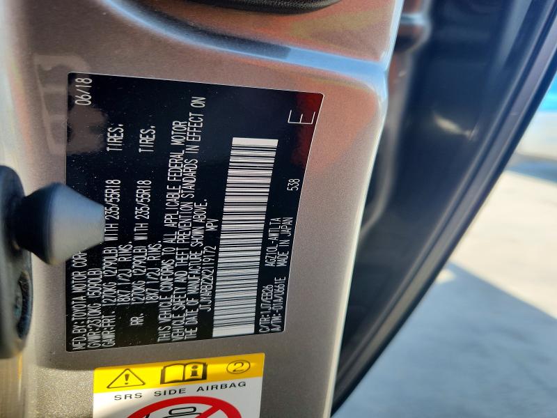 Продажа на аукционе авто 2019 Lexus Nx 300, vin: JTJYARBZ2K2119172, номер лота: 53325916
