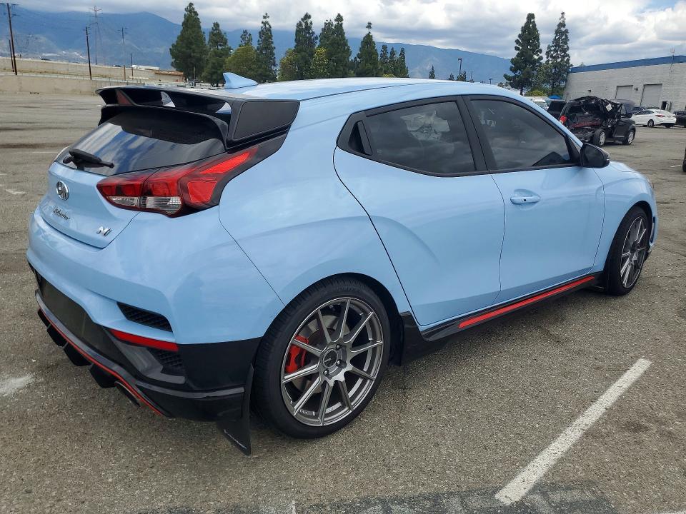 52600096 :رقم المزاد ، KMHT36AH1MU009523 vin ، 2021 Hyundai Veloster N مزاد بيع