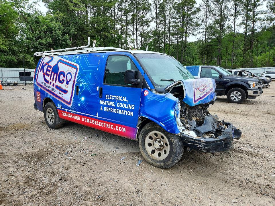 Aukcja sprzedaży 2014 Chevrolet Express G1500, vin: 1GCSGAFX1E1110300, numer aukcji: 54483956