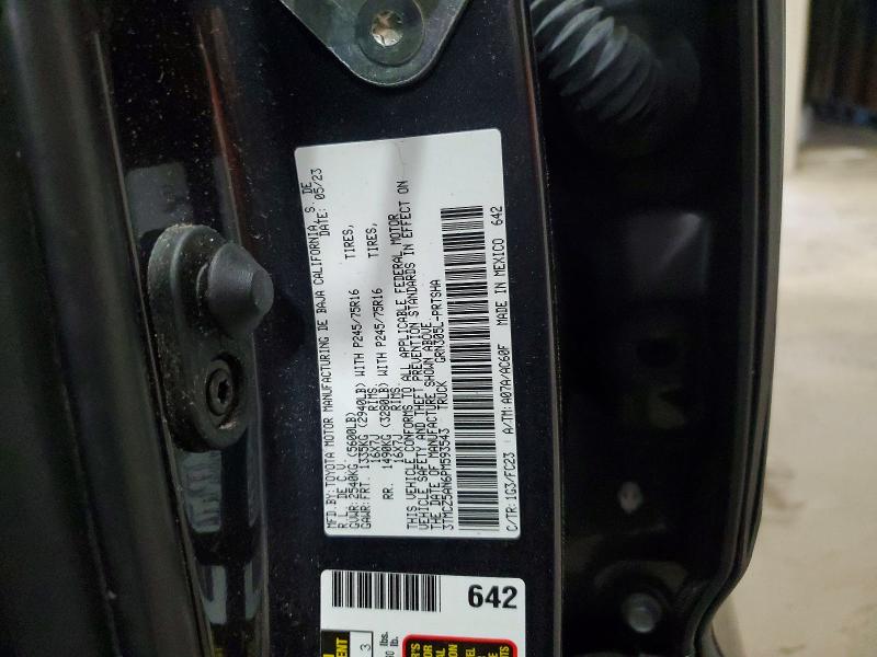 Aukcja sprzedaży 2023 Toyota Tacoma, vin: 3TMCZ5AN6PM593543, numer aukcji: 52462056