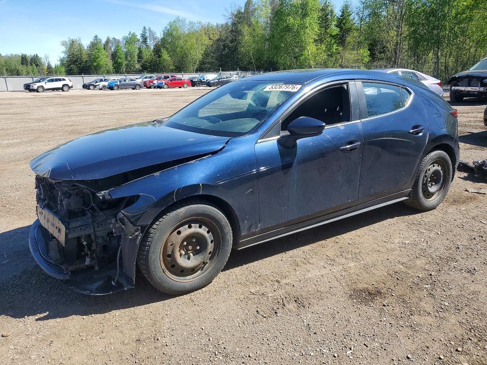 2022 Mazda 3 მანქანა იყიდება აუქციონზე, vin: JM1BPALL5N1515447, აუქციონის ნომერი: 53267976