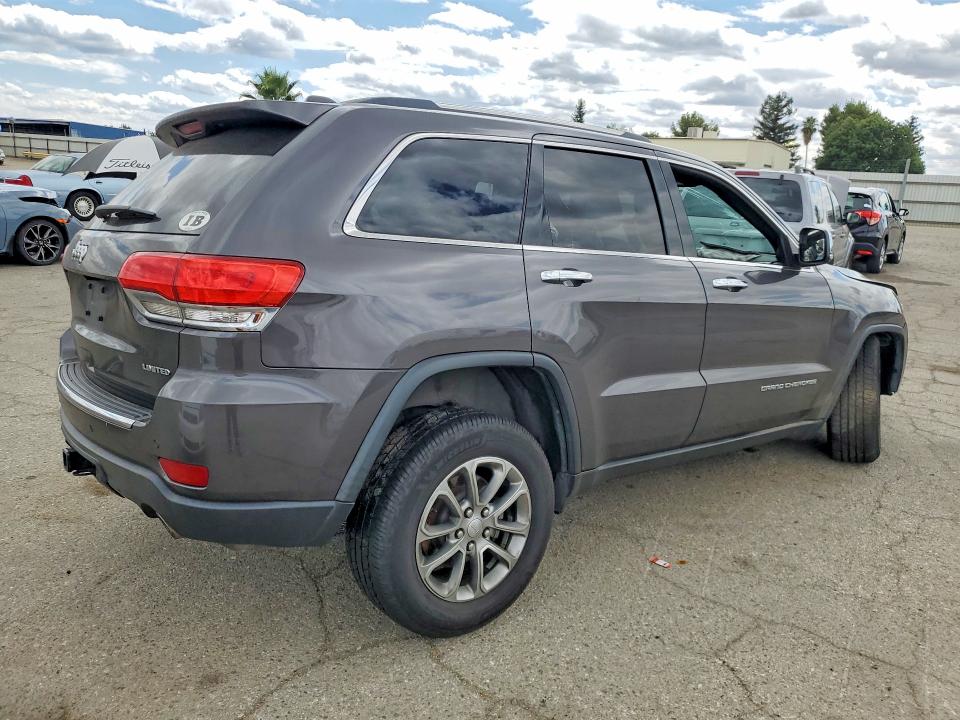 2016 Jeep Grand Cherokee მანქანა იყიდება აუქციონზე, vin: 1C4RJFBG7GC498563, აუქციონის ნომერი: 55169306