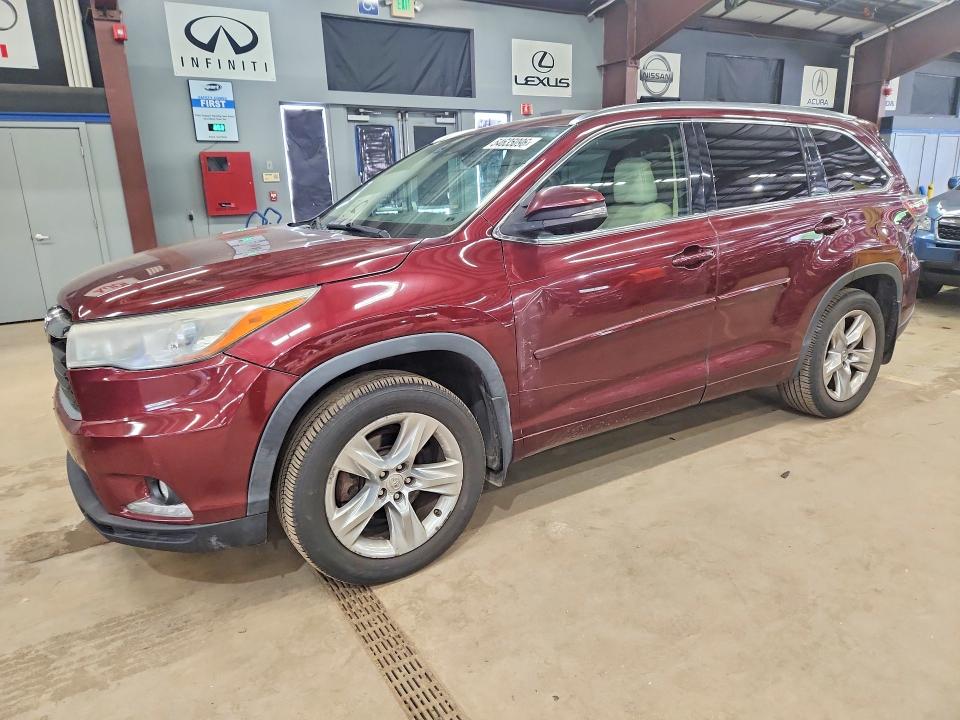 54635096 :رقم المزاد ، 5TDDKRFH1ES008917 vin ، 2014 Toyota Highlander مزاد بيع