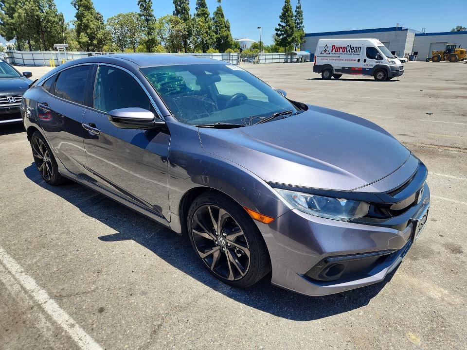 Auction sale of the 2019 Honda Civic, vin: 2HGFC2F83KH503919, lot number: 53225326