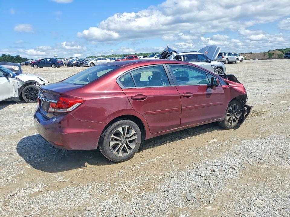 52747156 :رقم المزاد ، 19XFB2F82FE037130 vin ، 2015 Honda Civic مزاد بيع