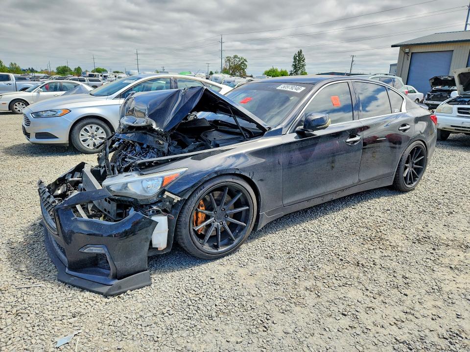 2014 Infiniti Q50 მანქანა იყიდება აუქციონზე, vin: JN1BV7AP2EM671526, აუქციონის ნომერი: 50979246