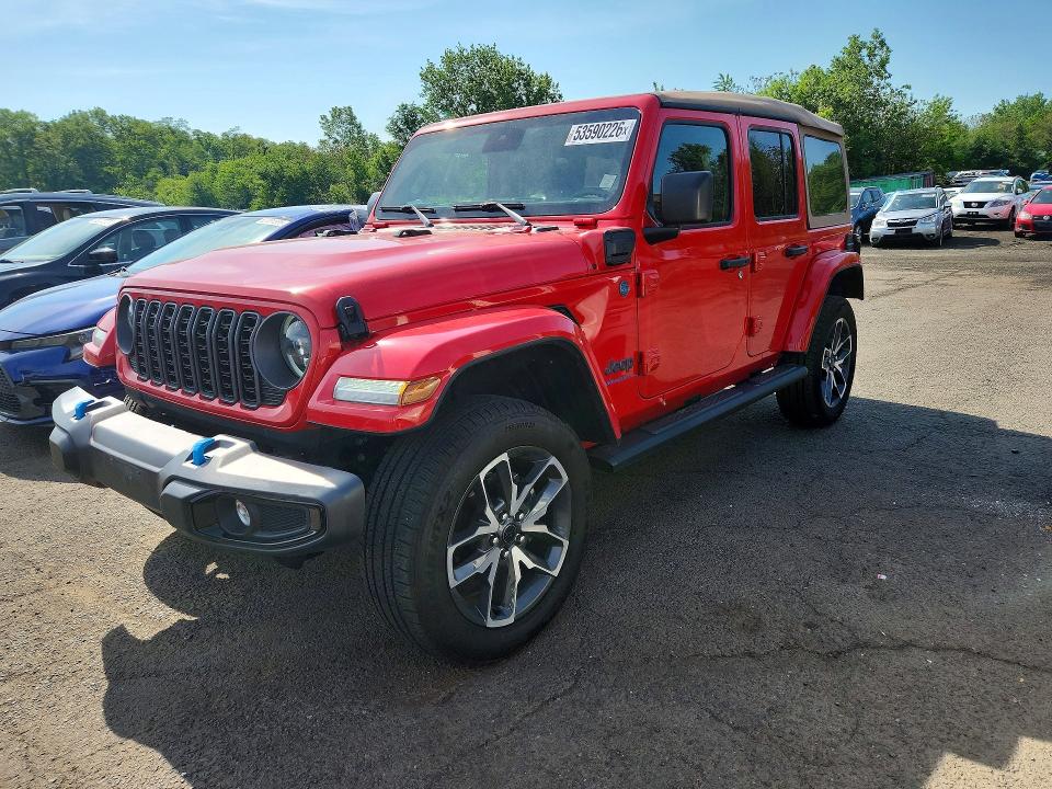 Продажа на аукционе авто 2024 Jeep Wrangler, vin: 1C4RJXN67RW293805, номер лота: 53590226