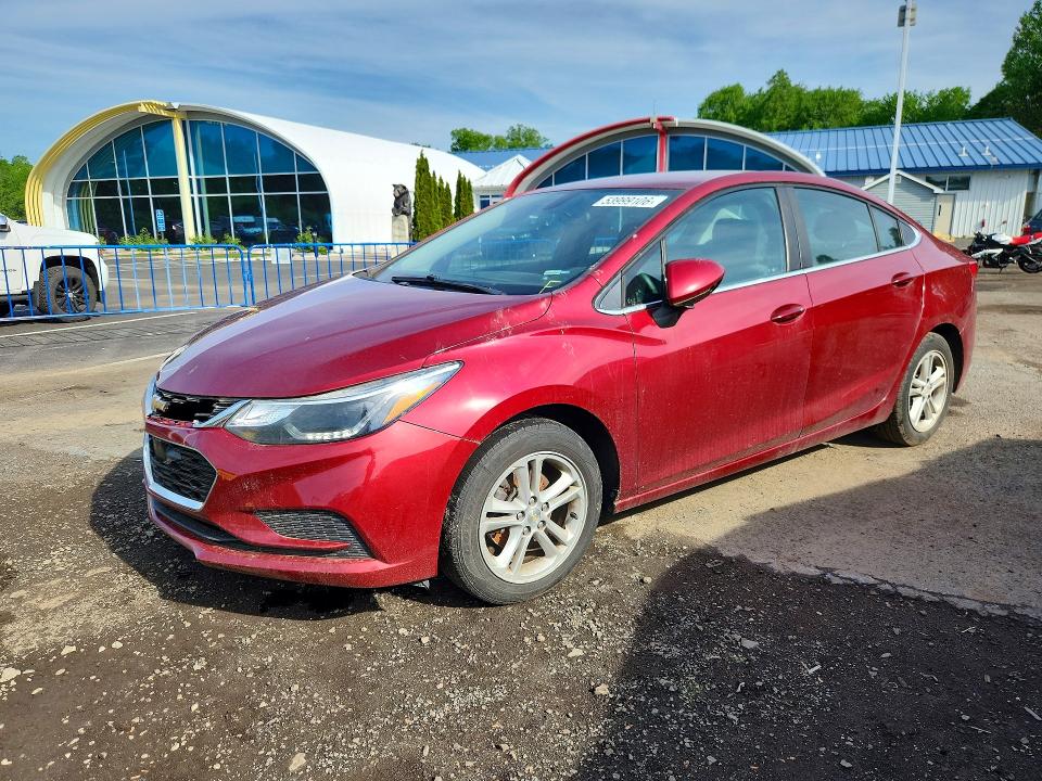 2017 Chevrolet Cruze მანქანა იყიდება აუქციონზე, vin: 1G1BE5SM3H7134164, აუქციონის ნომერი: 53999106