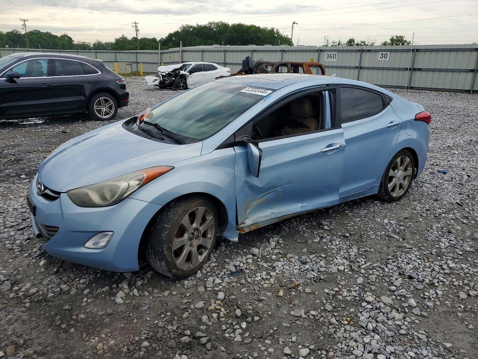 2011 Hyundai Elantra მანქანა იყიდება აუქციონზე, vin: KMHDH4AE3BU135721, აუქციონის ნომერი: 52880446