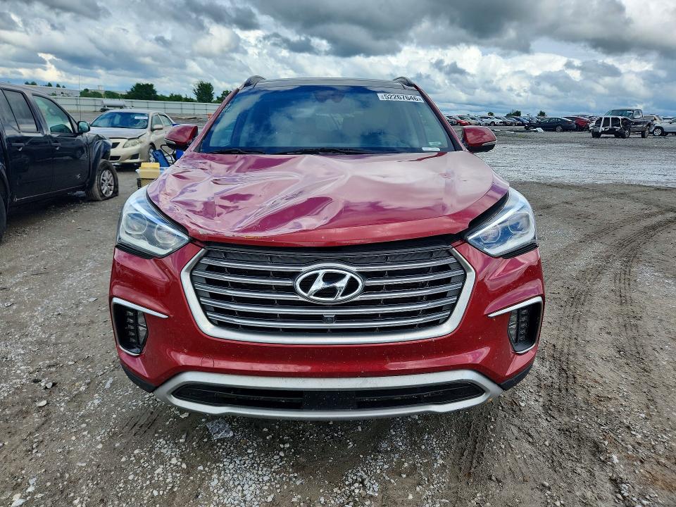 2017 Hyundai Santa Fe მანქანა იყიდება აუქციონზე, vin: KM8SR4HF9HU216637, აუქციონის ნომერი: 52267646