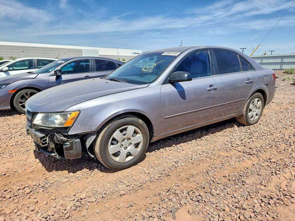 53953916 :رقم المزاد ، 5NPET46C08H389517 vin ، 2008 Hyundai Sonata مزاد بيع