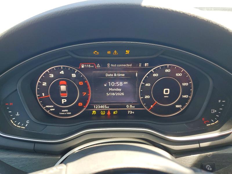 Продажа на аукционе авто 2018 Audi A4, vin: WAULMAF43JA005851, номер лота: 53969856