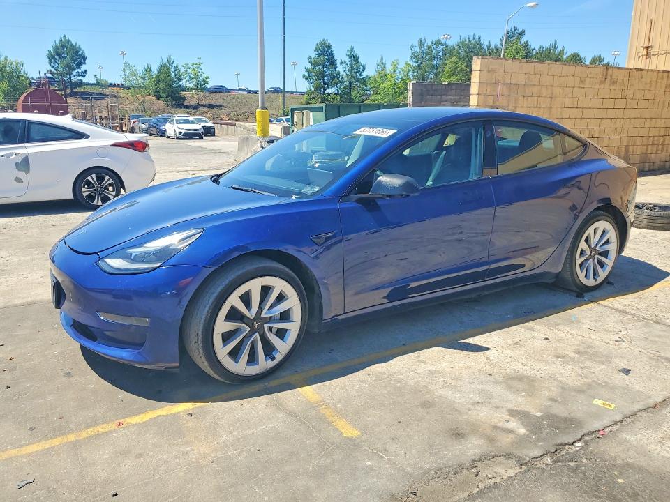 Продажа на аукционе авто 2022 Tesla Model 3, vin: 5YJ3E1EB6NF191088, номер лота: 53751666