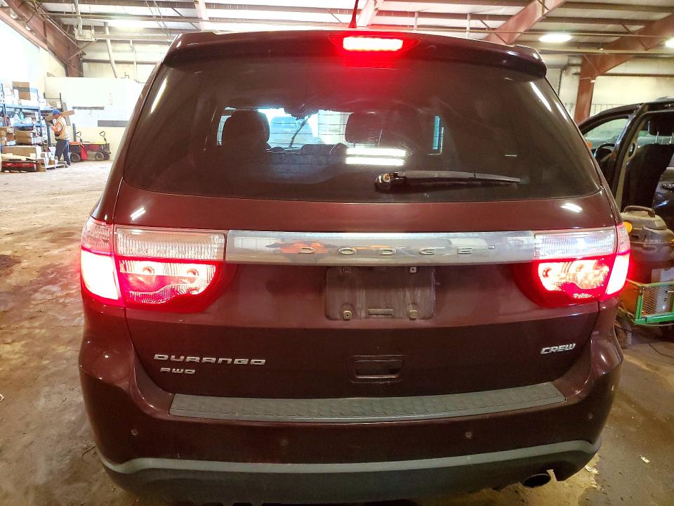 52123486 :رقم المزاد ، 1C4RDJDG8CC144827 vin ، 2012 Dodge Durango مزاد بيع
