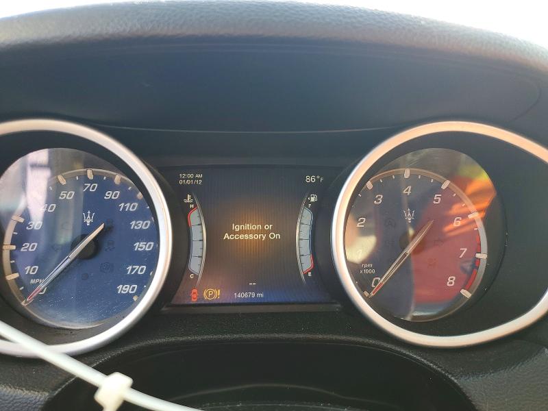 2014 Maserati Ghibli მანქანა იყიდება აუქციონზე, vin: ZAM57RTA3E1087772, აუქციონის ნომერი: 54986376
