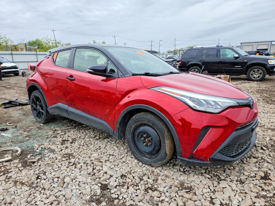 2021 Toyota C-hr მანქანა იყიდება აუქციონზე, vin: JTNKHMBX6M1097977, აუქციონის ნომერი: 49165206