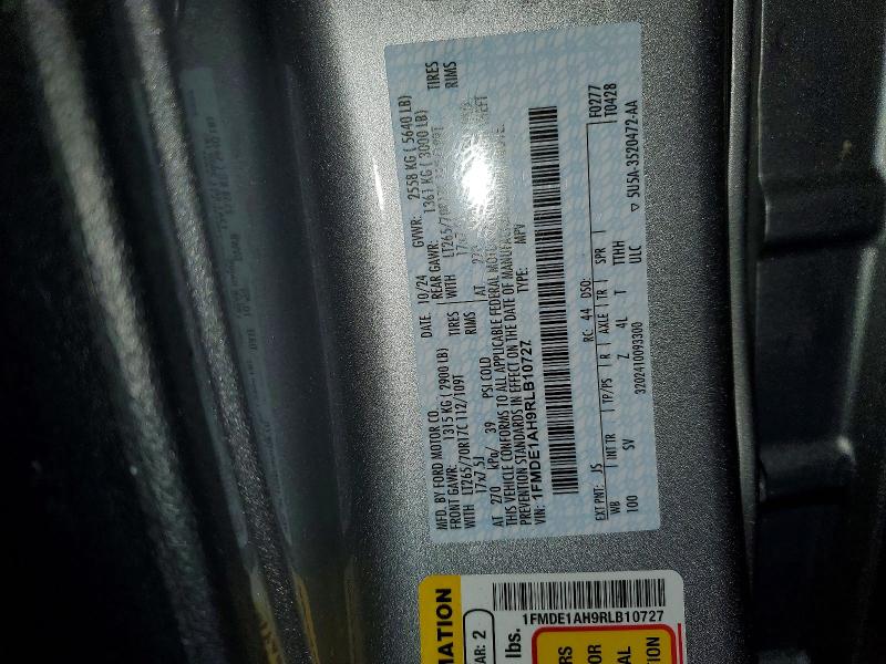 53317496 :رقم المزاد ، 1FMDE1AH9RLB10727 vin ، 2024 Ford Bronco مزاد بيع