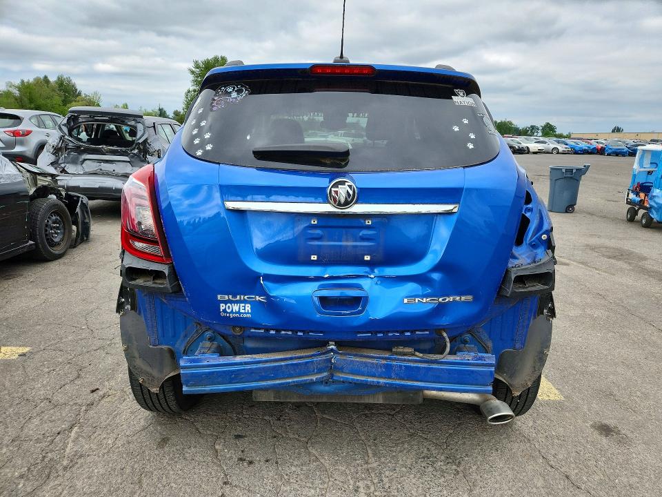2017 Buick Encore მანქანა იყიდება აუქციონზე, vin: KL4CJASB1HB073452, აუქციონის ნომერი: 51528006